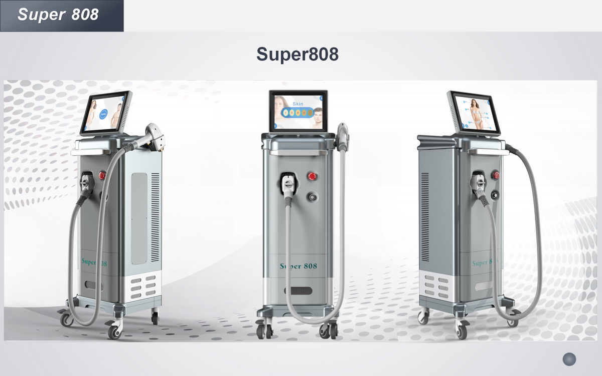 Diode laser hair removal machine