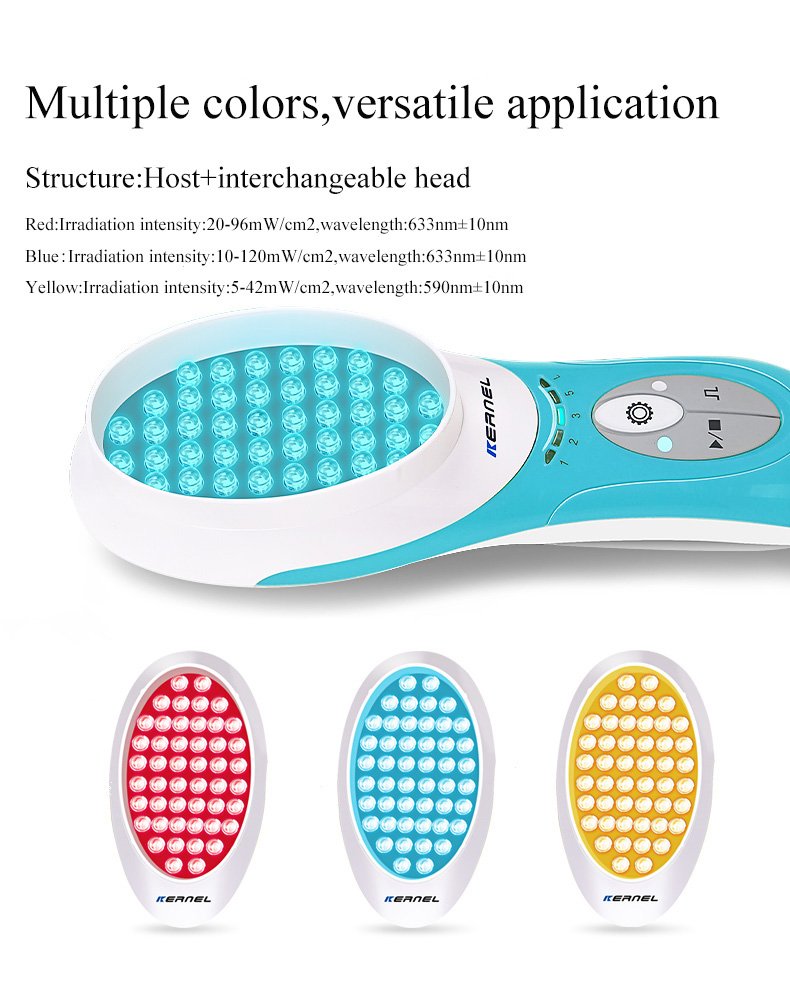 Free shipping | Home use LED red blue yellow Light therapy machine