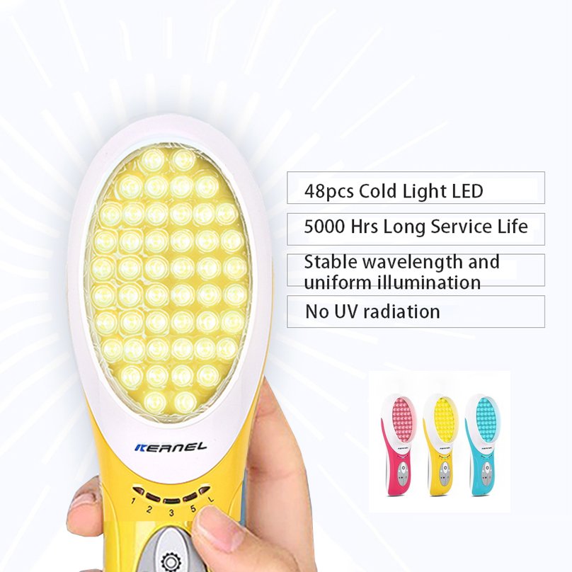 Free shipping | Home use LED red blue yellow Light therapy machine