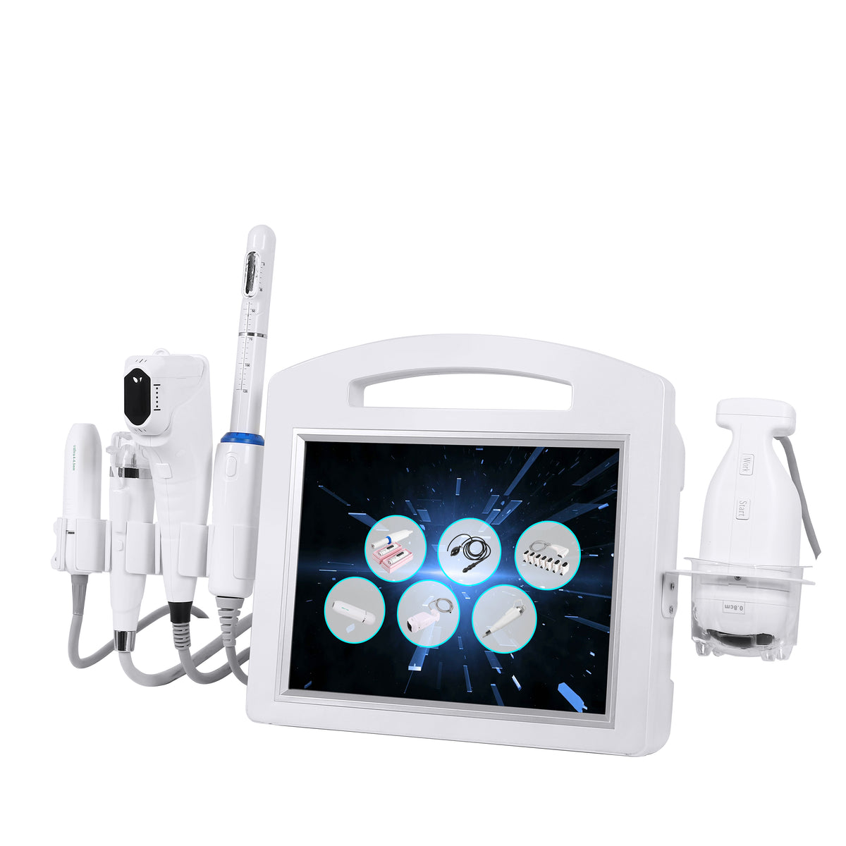Portable hifu machine for face lifting skin tightening anti-aging treatment