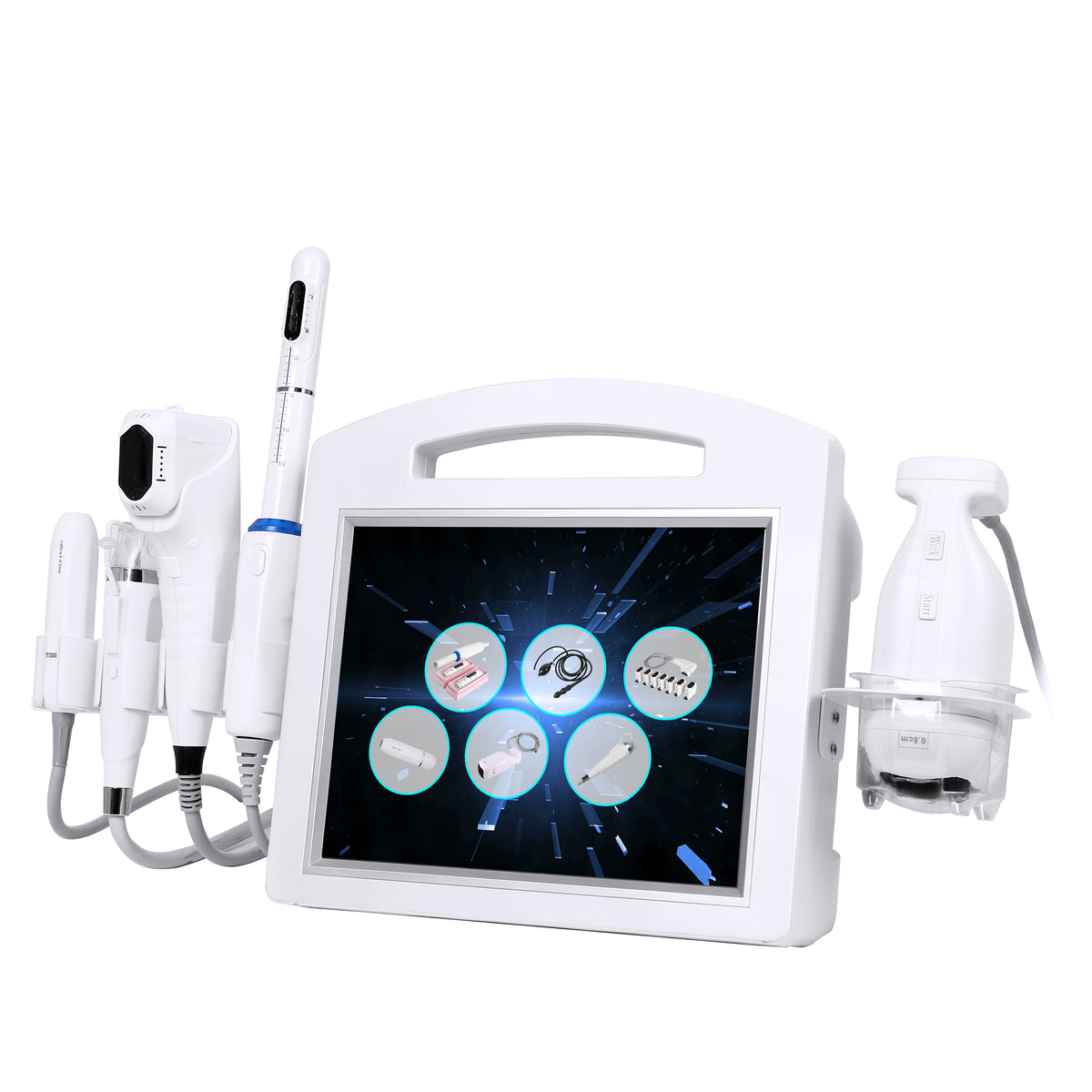 Portable hifu machine for face lifting skin tightening anti-aging treatment