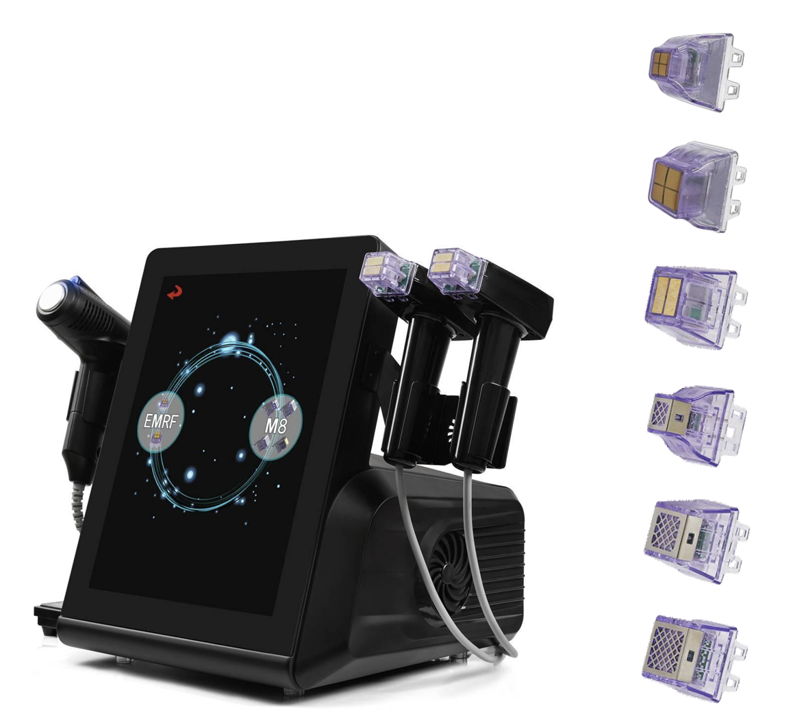 Free shipping | Latest rf microneedling machine with ice hammer acne scars stretch mark face lifting