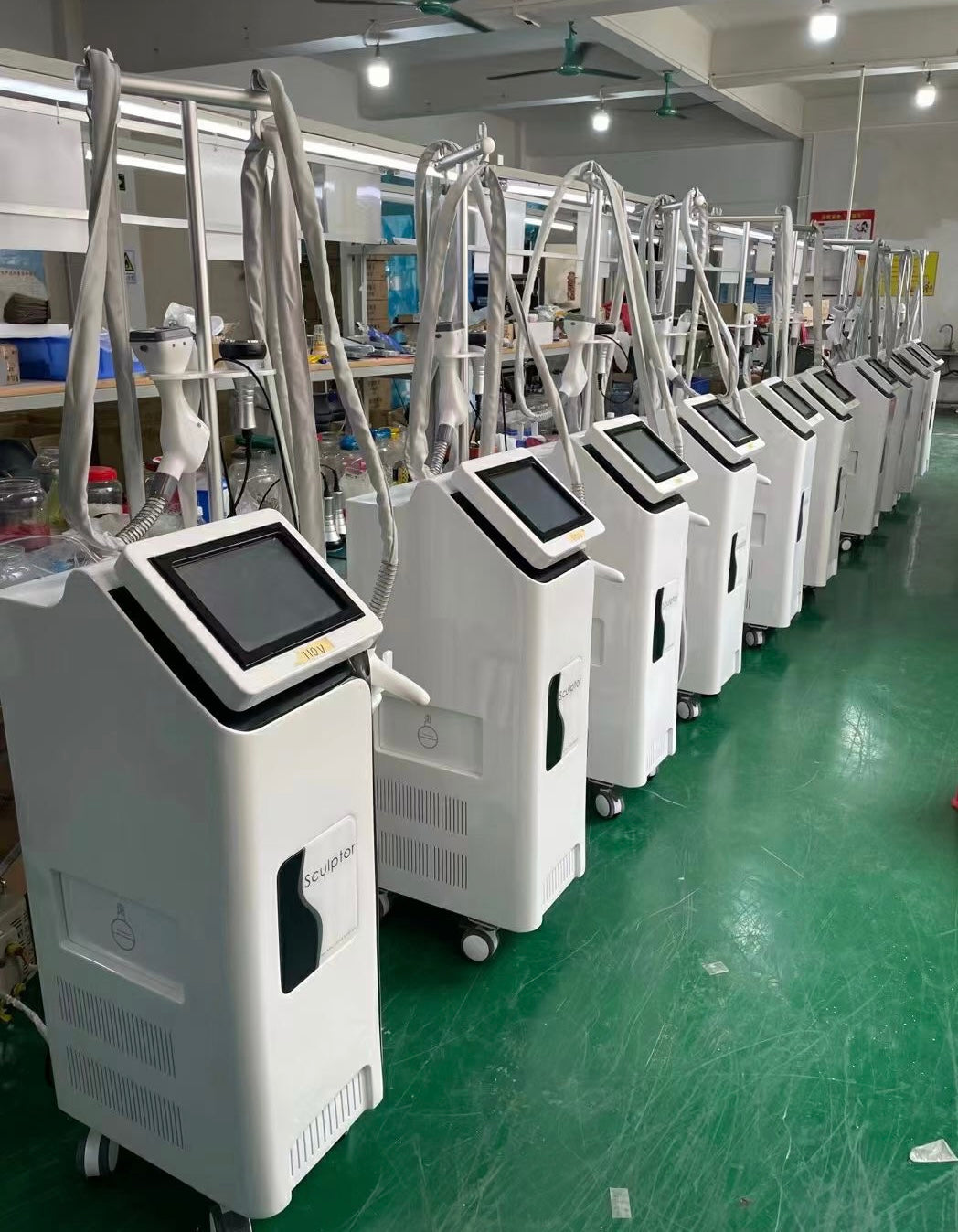 Vertical rf cavitation machine | body shape | skin tightening | massage
