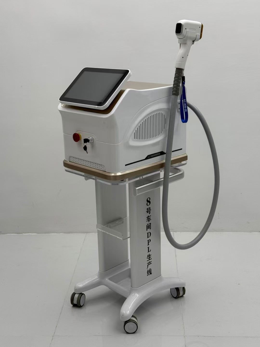 Portable diode laser hair removal machine/ ice laser painless hair removal