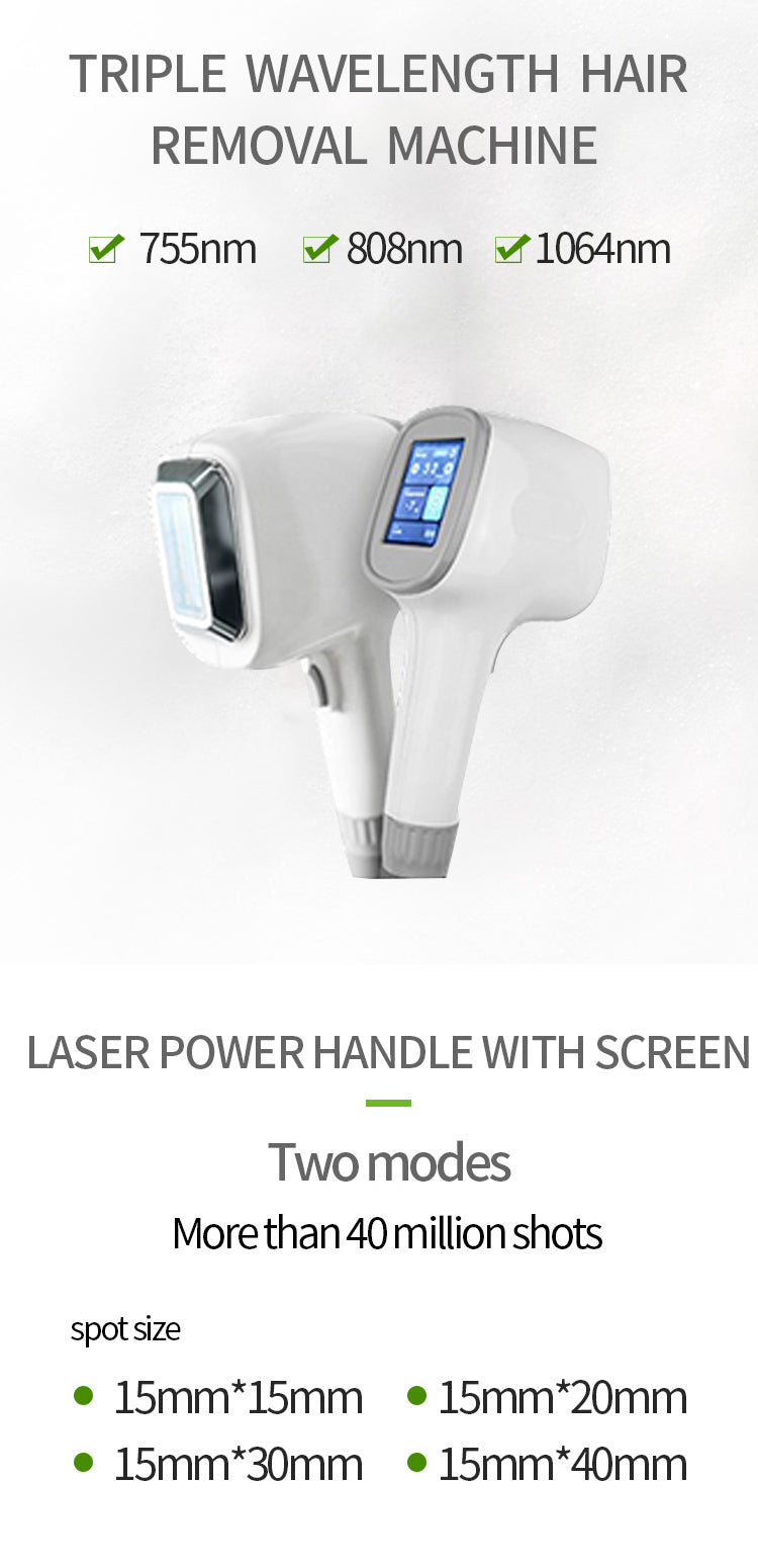 portable diode laser hair removal machine for business use